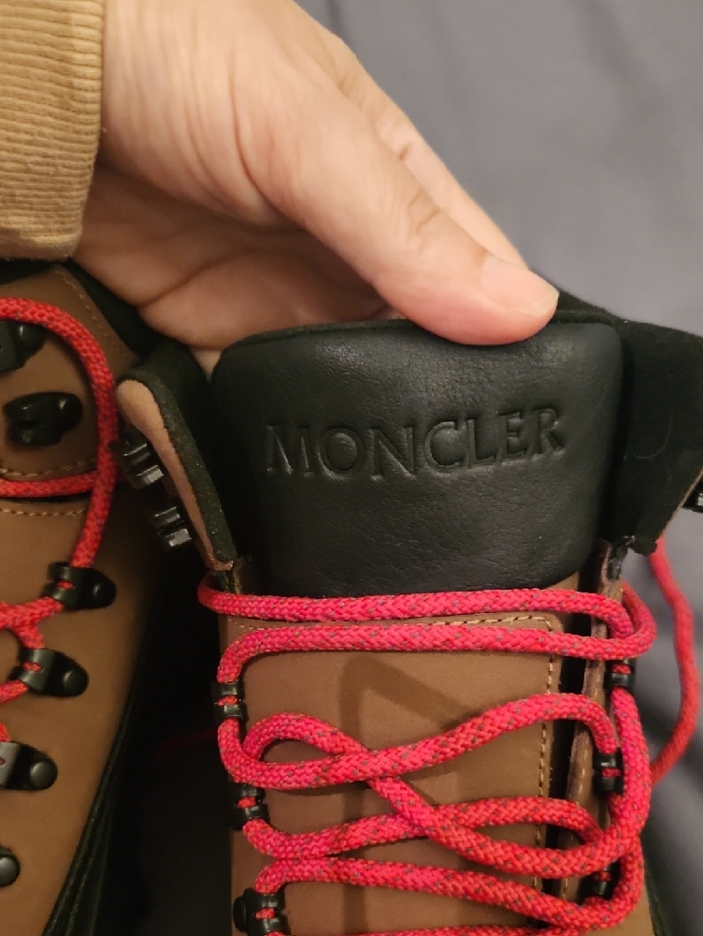 Moncler Trailgrip GTX Leather Hiking Boots - Picture 6 of 8
